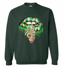 Boston Celtics Lip Shut The Fuck Up Crewneck Sweatshirt - zezetee Boston Celtics Lip Shut The Fuck Up Crewneck Sweatshirt - zezetee