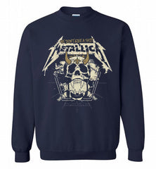 Metallica We Don't Give A Shit New Orleans Saints Crewneck Sweatshirt - zezetee Metallica We Don't Give A Shit New Orleans Saints Crewneck Sweatshirt - zezetee