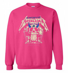 Metallica We Don't Give A Shit Dallas Mavericks Crewneck Sweatshirt - zezetee Metallica We Don't Give A Shit Dallas Mavericks Crewneck Sweatshirt - zezetee