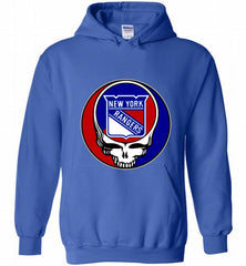 NHL TEAM NEW YORK RANGERS X GRATEFUL DEAD LOGO BAND Hoodie - zezetee NHL TEAM NEW YORK RANGERS X GRATEFUL DEAD LOGO BAND Hoodie - zezetee