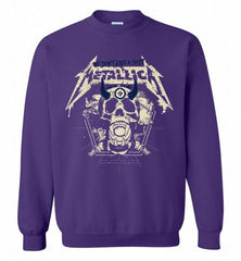 Metallica We Don't Give A Shit Winnipeg Jets Crewneck Sweatshirt - zezetee Metallica We Don't Give A Shit Winnipeg Jets Crewneck Sweatshirt - zezetee
