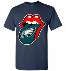 Philadelphia Eagles  x The Rolling Stones Logo Shirt - zezetee Philadelphia Eagles  x The Rolling Stones Logo Shirt - zezetee