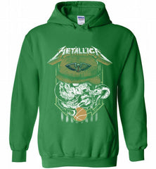 Metallica Skull Snake New Orleans Pelicans Hoodie - zezetee Metallica Skull Snake New Orleans Pelicans Hoodie - zezetee