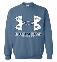 Under Armour Denver Broncos Crewneck Sweatshirt - zezetee Under Armour Denver Broncos Crewneck Sweatshirt - zezetee