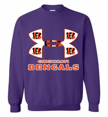 Under Armour Cincinnati Bengals Crewneck Sweatshirt - zezetee Under Armour Cincinnati Bengals Crewneck Sweatshirt - zezetee