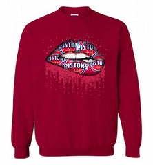 Lip Detroit Pistons Crewneck Sweatshirt - zezetee Lip Detroit Pistons Crewneck Sweatshirt - zezetee