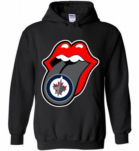 Winnipeg Jets x The Rolling Stones Logo Hoodie - zezetee Winnipeg Jets x The Rolling Stones Logo Hoodie - zezetee