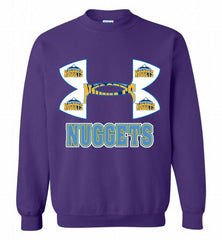 Under Armour Denver Nuggets Crewneck Sweatshirt - zezetee Under Armour Denver Nuggets Crewneck Sweatshirt - zezetee