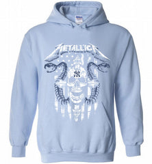 Metallica New York Yankees Logo Hoodie - zezetee Metallica New York Yankees Logo Hoodie - zezetee