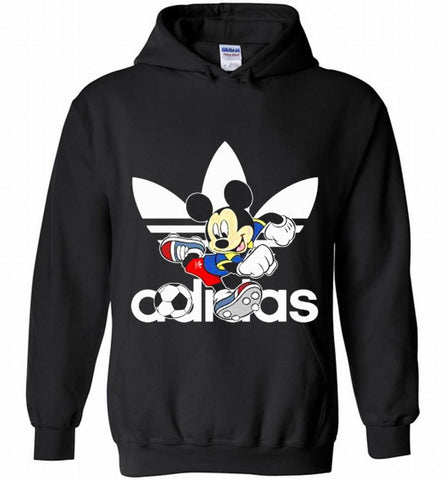 ADIDAS FOOTBALL MICKEY MOUSE DISNEY SPORTS Hoodie - zezetee ADIDAS FOOTBALL MICKEY MOUSE DISNEY SPORTS Hoodie - zezetee