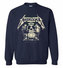 Metallica We Don't Give A Shit New York Jets Crewneck Sweatshirt - zezetee Metallica We Don't Give A Shit New York Jets Crewneck Sweatshirt - zezetee