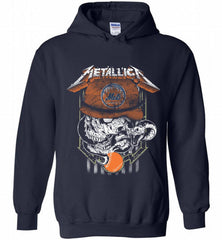 Metallica Skull New York Mets Logo Hoodie - zezetee Metallica Skull New York Mets Logo Hoodie - zezetee