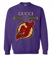 Gucci New Jersey Devils Logo Crewneck Sweatshirt - zezetee Gucci New Jersey Devils Logo Crewneck Sweatshirt - zezetee