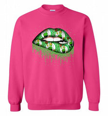 Lip Boston Celtics Crewneck Sweatshirt - zezetee Lip Boston Celtics Crewneck Sweatshirt - zezetee