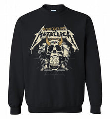 Metallica We Don't Give A Shit New Orleans Pelicans Crewneck Sweatshirt - zezetee Metallica We Don't Give A Shit New Orleans Pelicans Crewneck Sweatshirt - zezetee