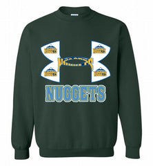 Under Armour Denver Nuggets Crewneck Sweatshirt - zezetee Under Armour Denver Nuggets Crewneck Sweatshirt - zezetee