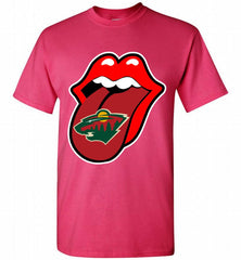 Minnesota Wild x The Rolling Stones Logo Shirt - zezetee Minnesota Wild x The Rolling Stones Logo Shirt - zezetee