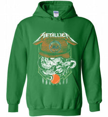 Metallica Skull New York Mets Logo Hoodie - zezetee Metallica Skull New York Mets Logo Hoodie - zezetee