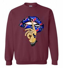 NFL Texans Lip Shut The Fuck Up Crewneck Sweatshirt - zezetee NFL Texans Lip Shut The Fuck Up Crewneck Sweatshirt - zezetee