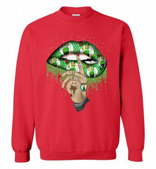 Boston Celtics Lip Shut The Fuck Up Crewneck Sweatshirt - zezetee Boston Celtics Lip Shut The Fuck Up Crewneck Sweatshirt - zezetee