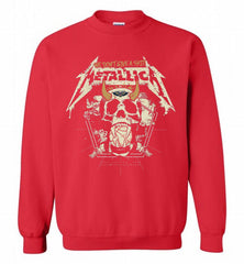 Metallica We Don't Give A Shit New Orleans Pelicans Crewneck Sweatshirt - zezetee Metallica We Don't Give A Shit New Orleans Pelicans Crewneck Sweatshirt - zezetee