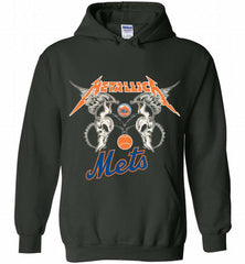 Metallica New York Mets Logo Hoodie - zezetee Metallica New York Mets Logo Hoodie - zezetee