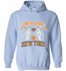Metallica New York Knicks Logo Hoodie - zezetee Metallica New York Knicks Logo Hoodie - zezetee