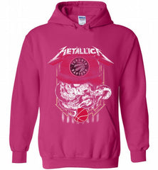 Metallica Skull Snake Toronto Raptors Hoodie - zezetee Metallica Skull Snake Toronto Raptors Hoodie - zezetee
