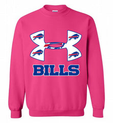 Under Armour Buffalo Bills Crewneck Sweatshirt - zezetee Under Armour Buffalo Bills Crewneck Sweatshirt - zezetee