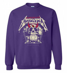 Metallica We Don't Give A Shit Arizona Cardinals Crewneck Sweatshirt - zezetee Metallica We Don't Give A Shit Arizona Cardinals Crewneck Sweatshirt - zezetee
