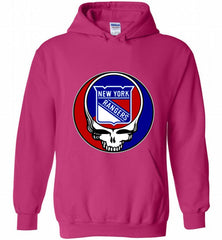 NHL TEAM NEW YORK RANGERS X GRATEFUL DEAD LOGO BAND Hoodie - zezetee NHL TEAM NEW YORK RANGERS X GRATEFUL DEAD LOGO BAND Hoodie - zezetee