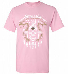 Metallica Snake Skull New Orleans Saints Logo Shirt - zezetee Metallica Snake Skull New Orleans Saints Logo Shirt - zezetee