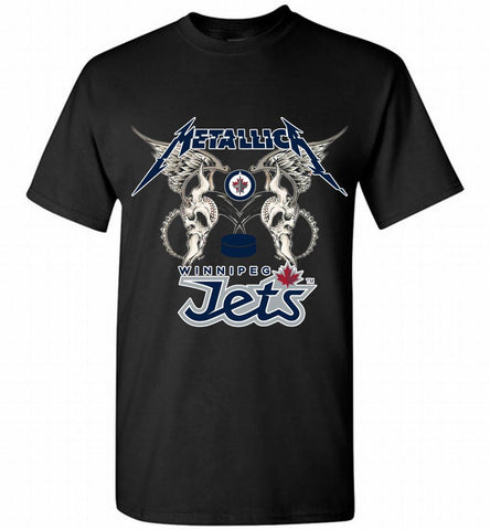 Metallica Winnipeg Jets Logo Shirt - zezetee Metallica Winnipeg Jets Logo Shirt - zezetee
