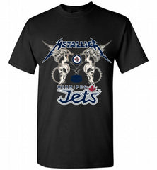 Metallica Winnipeg Jets Logo Shirt - zezetee Metallica Winnipeg Jets Logo Shirt - zezetee