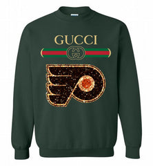 Gucci Philadelphia Flyers Logo Crewneck Sweatshirt - zezetee Gucci Philadelphia Flyers Logo Crewneck Sweatshirt - zezetee