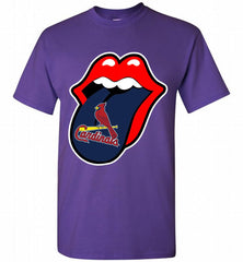 St Louis Cardinals  x The Rolling Stones Logo Shirt - zezetee St Louis Cardinals  x The Rolling Stones Logo Shirt - zezetee