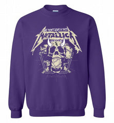 Metallica We Don't Give A Shit Chicago White Sox Crewneck Sweatshirt - zezetee Metallica We Don't Give A Shit Chicago White Sox Crewneck Sweatshirt - zezetee