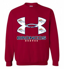 Under Armour Denver Broncos Crewneck Sweatshirt - zezetee Under Armour Denver Broncos Crewneck Sweatshirt - zezetee