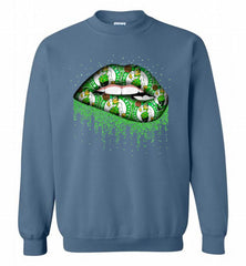 Lip Boston Celtics Crewneck Sweatshirt - zezetee Lip Boston Celtics Crewneck Sweatshirt - zezetee
