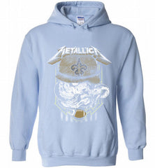 Metallica Skull Snake New Orleans Saints Hoodie - zezetee Metallica Skull Snake New Orleans Saints Hoodie - zezetee