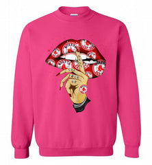 MLB Boston Red Sox Lip Shut The Fuck Up Crewneck Sweatshirt - zezetee MLB Boston Red Sox Lip Shut The Fuck Up Crewneck Sweatshirt - zezetee