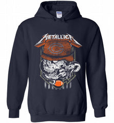 Metallica Skull Snake Chicago Bears Hoodie - zezetee Metallica Skull Snake Chicago Bears Hoodie - zezetee
