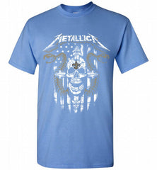 Metallica Snake Skull New Orleans Saints Logo Shirt - zezetee Metallica Snake Skull New Orleans Saints Logo Shirt - zezetee