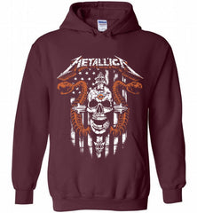 Metallica New York Mets Logo Hoodie - zezetee Metallica New York Mets Logo Hoodie - zezetee