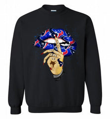 NFL Texans Lip Shut The Fuck Up Crewneck Sweatshirt - zezetee NFL Texans Lip Shut The Fuck Up Crewneck Sweatshirt - zezetee