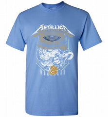 Metallica Skull Snake New Orleans Pelicans Shirt - zezetee Metallica Skull Snake New Orleans Pelicans Shirt - zezetee
