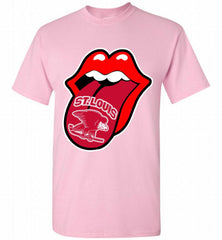 St Louis Eagles  x The Rolling Stones Logo Shirt - zezetee St Louis Eagles  x The Rolling Stones Logo Shirt - zezetee