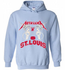 Metallica St Louis Eagles Logo Hoodie - zezetee Metallica St Louis Eagles Logo Hoodie - zezetee