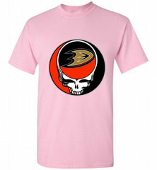 NHL TEAM ANAHEIM DUCKS X GRATEFUL DEAD LOGO BAND Shirt - zezetee NHL TEAM ANAHEIM DUCKS X GRATEFUL DEAD LOGO BAND Shirt - zezetee