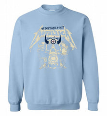 Metallica We Don't Give A Shit Winnipeg Jets Crewneck Sweatshirt - zezetee Metallica We Don't Give A Shit Winnipeg Jets Crewneck Sweatshirt - zezetee